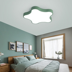 馬卡龍五角星led吸頂燈北歐男孩女孩兒童燈現代簡約房間臥室燈