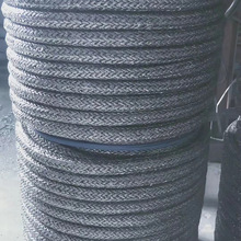 柔性石墨盘根 内加金属丝镍丝石墨盘根 油浸石墨盘根