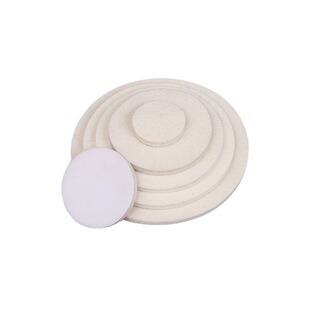 Back velvet felt wheel 234567 inch stainless steel glass polishing wheel marble wood polishing disc wool wheel