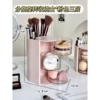 Divided rotating storage box [pink 2 layers]