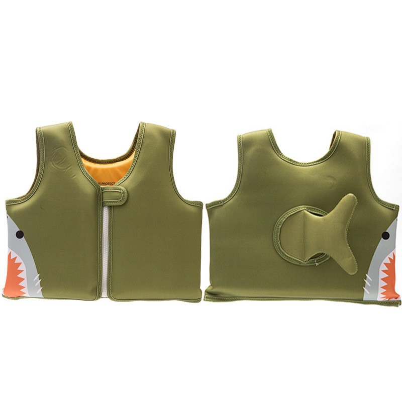 子供用インフレータブル浮力ベスト、女の赤ちゃん、初心者水泳浮力ベスト、ライフジャケット、男女兼用水泳補助具