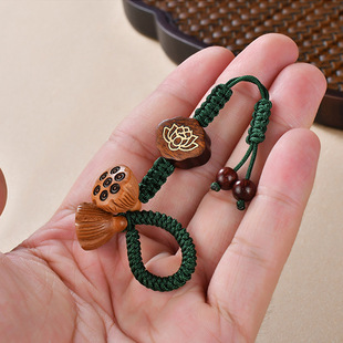Chinese Style Hand-Woven Teapot Rope Purple Sand Anti-fall Anti-shattering Pot Cover Rope Kung Fu Tea Ceremony Health Pot Rope Hanging Decoration