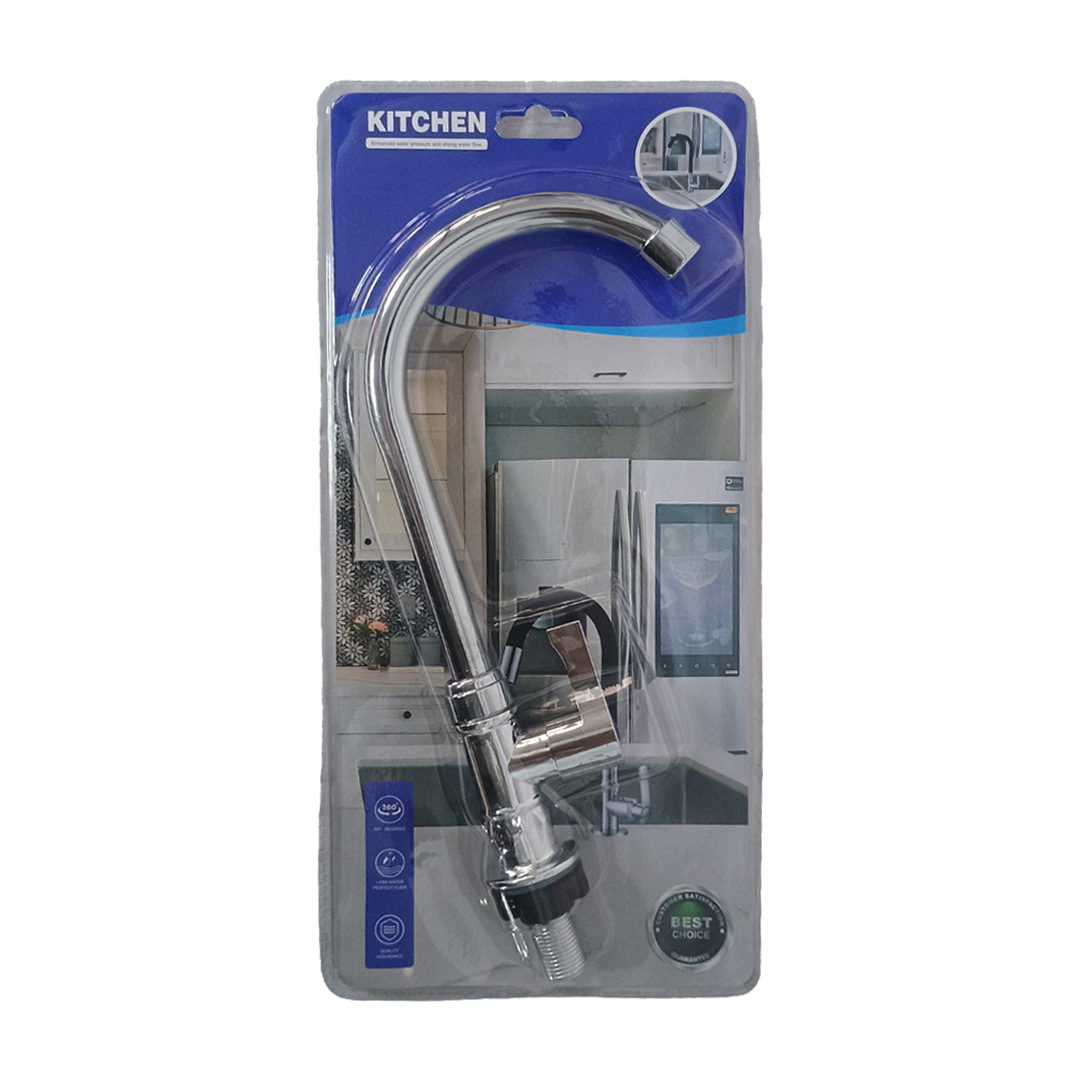 Cross-border blister kitchen single cold faucet ABS dish basin sink rotatable faucet bathroom factory wholesale