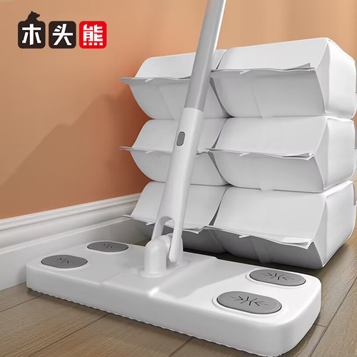 30 pieces of electrostatic dust removal paper, lazy mop, dust removal cloth, dust removal, hair removal, replacement mop, floor wipes wholesale