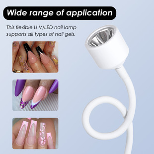 Cross-border new mini USB nail lamp phototherapy machine nail nail baking lamp led small portable convenient phototherapy lamp