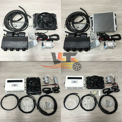 Suitable for hidden air conditioning van air conditioning engineering vehicle parking air conditioning can be timed 12V 24V (Automotive air conditioning) - air-conditioning