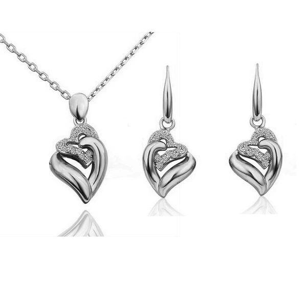 Necklace and earrings