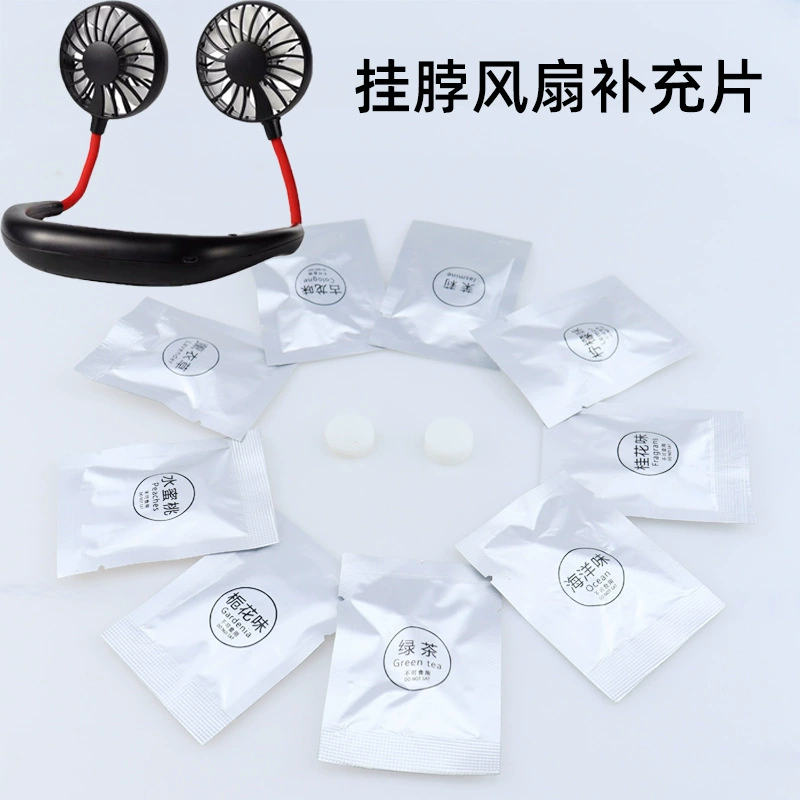 Ручной шейный подвесной веер Ароматическая пленка Хлопковая пленка для ароматерапии Ароматическая пленка Вентилятор Автомобильная ароматическая пленка Дополнительный фильм