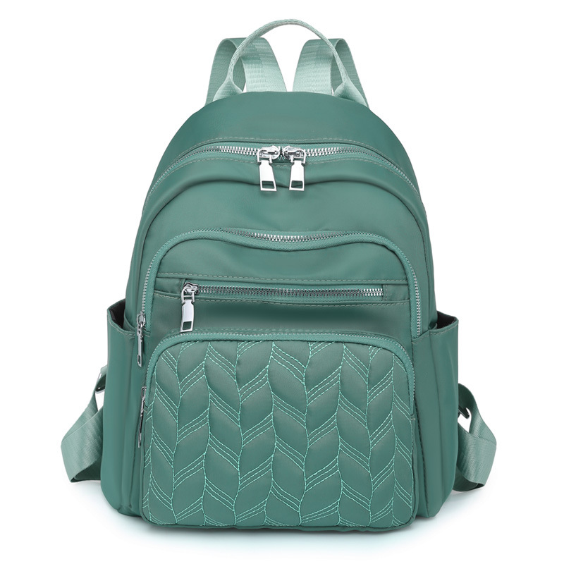 2025 nueva mochila de nylon impermeable transfronteriza mochila de damas de transporte urbano de gran capacidad de moda mochila de estudiantes
