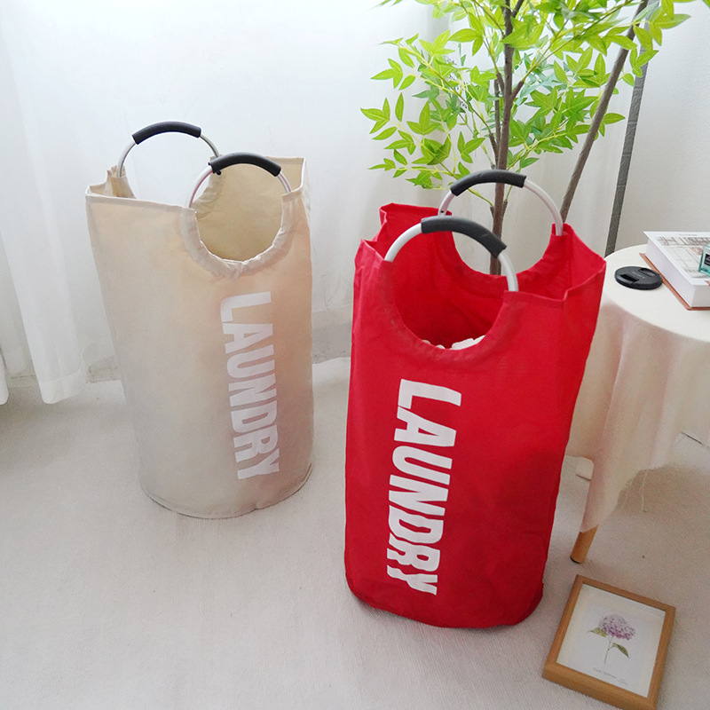 Minimalist Oxford fabric storage basket woven storage bin miscellaneous storage bucket home furniture supplies dirty laundry basket storage bucket manufacturer