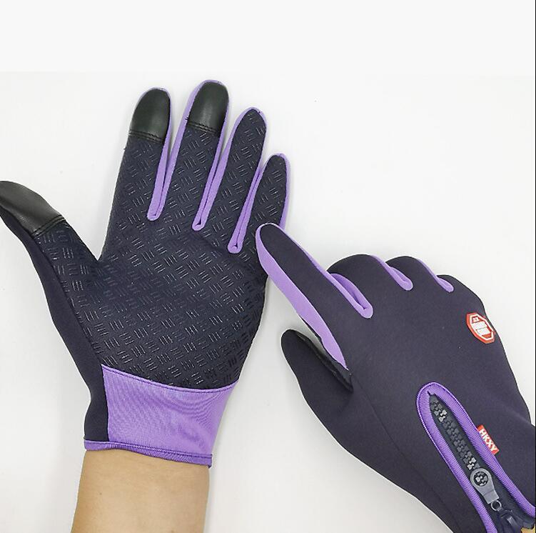Purple color touch screen