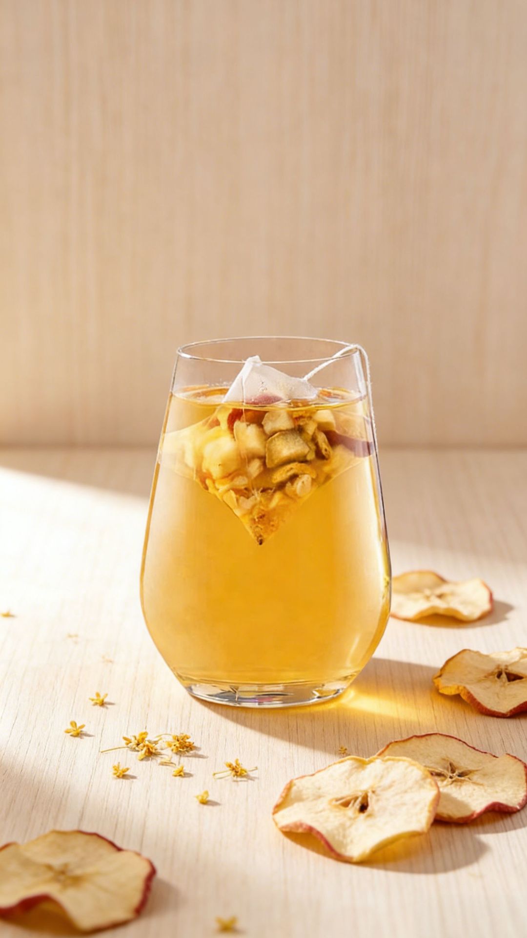 Apple Hawthorn Tea Chen Pi Tangerine Peel Herbal Blend 24 Teabags 120g Daily Wellness Brew specifications