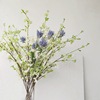 Natural simulation flower small handball white snow willow fake flowers indoor living room flower arrangement decorative flower pastoral porch furnishings