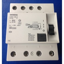 A033*5SM1 346-6 德国西门子电磁式漏电断路器 5SM1 446-6  4P 63