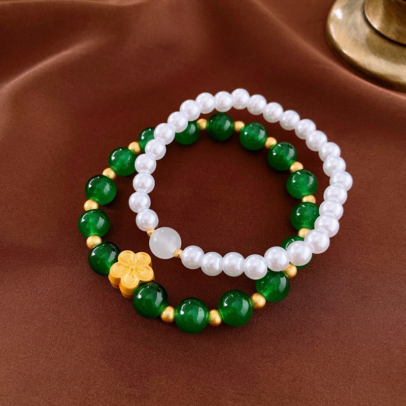Pulsera de granate de ojo de tigre de cristal natural, nueva pulsera de todo fósforo de estilo nacional de estilo chino, joyería de novia de alta gama de lujo ligero