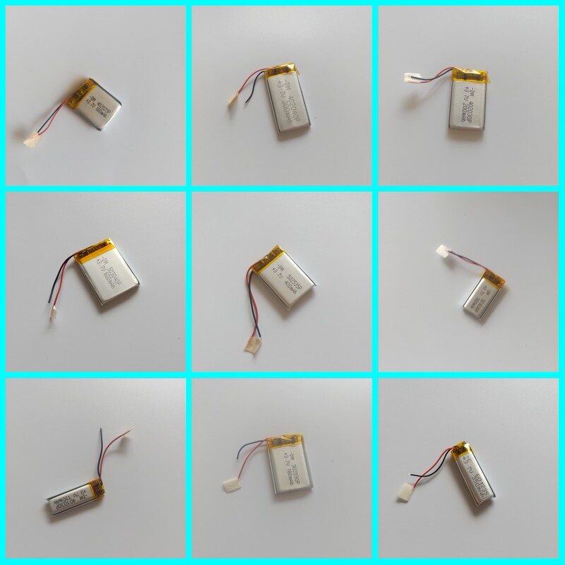 3.7V Lithium Battery Polymer Driving Recorder Built-In Rechargeable Battery Bluetooth Headset Tire Pressure Small Battery