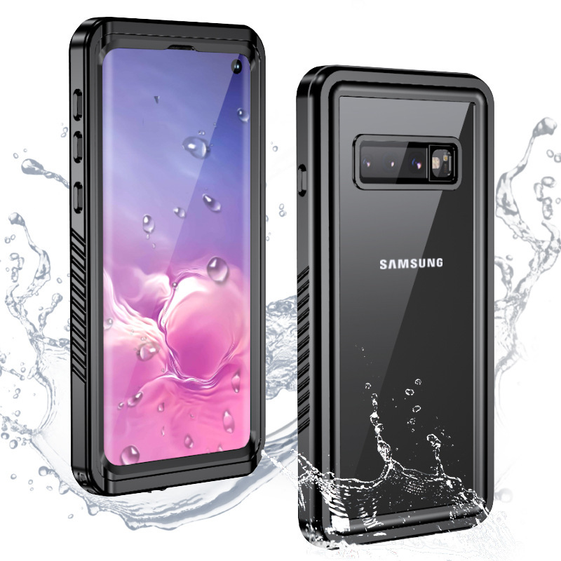 FS for Galaxy Samsung S10 waterproof case diving anti-fall protective cover 6.1 inch mobile phone waterproof case
