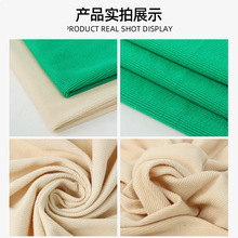螺纹布厂家180g/210gT恤面料拉架条纹针织布透气亲肤连衣裙罗布料