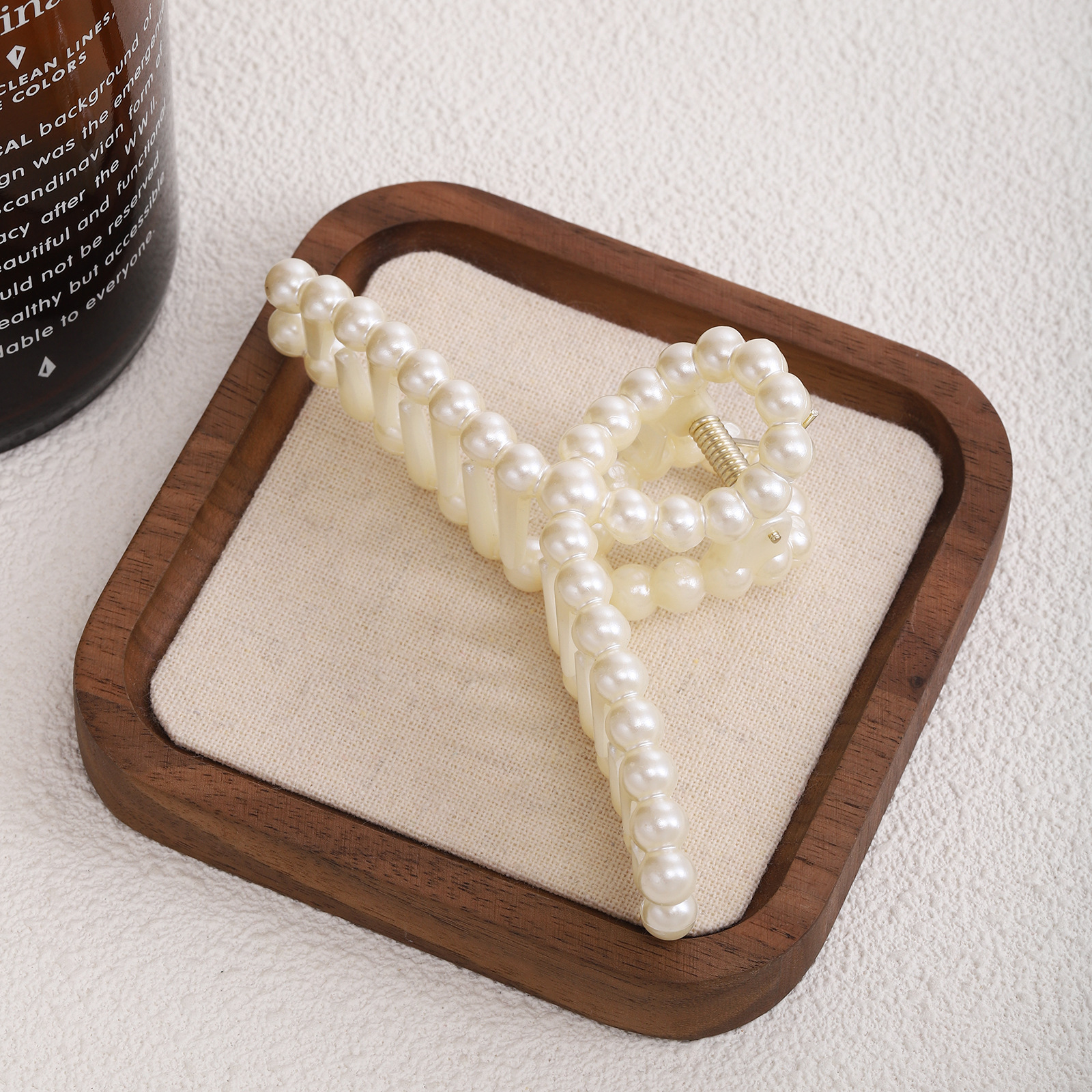 Pearl cross clip 11cm