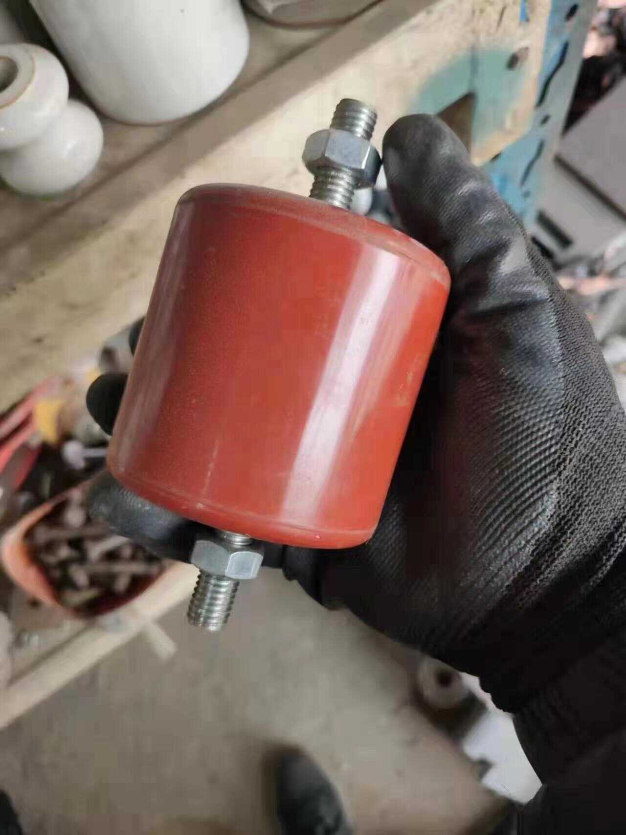 厂家生产行车角铁滑线用胶木绝缘子