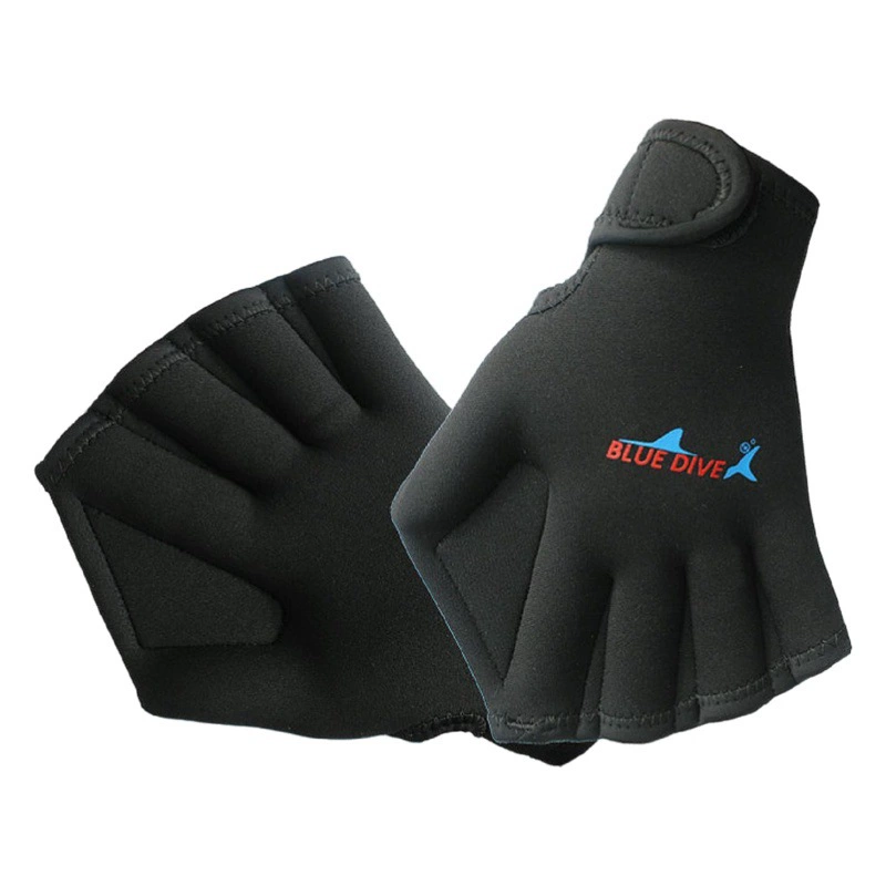 Перчатки для плавания для взрослых детей с водолазными пальцами