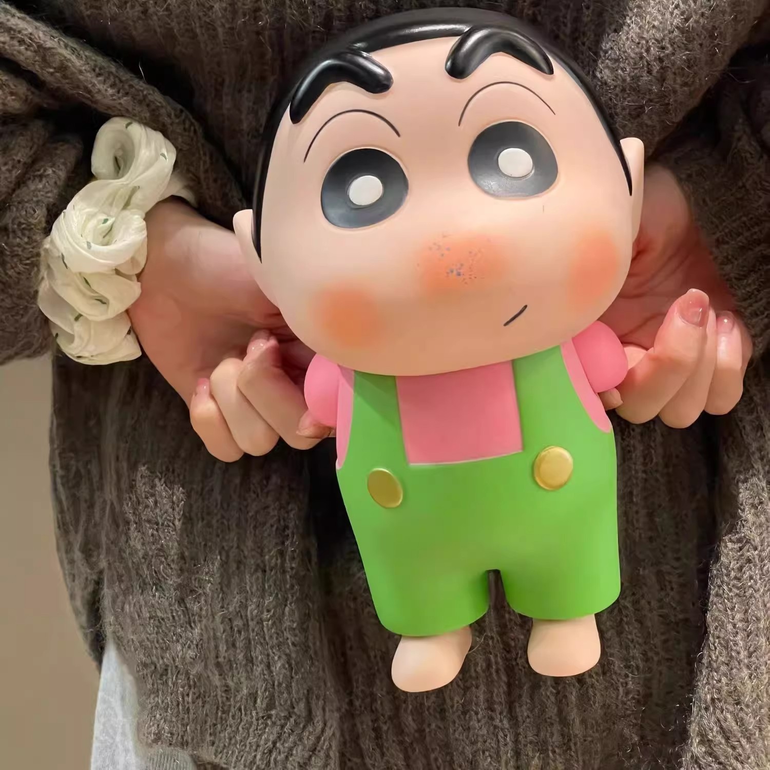 주근깨 크레용 신 새 장식품 대형 사무실 데스크탑 장식품 거실 장식 수제 인형 생일 선물