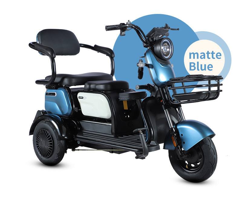 Electric Tricycle for Picking Up Students, Child Safety Design