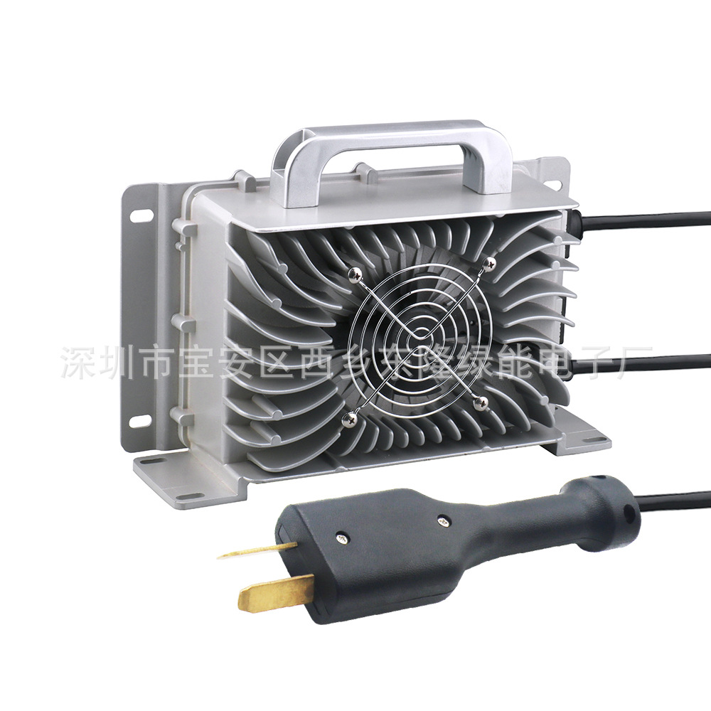 36V20A大八角Crowfoot乌鸦脚高尔夫球车防水铅酸充电器美规110V