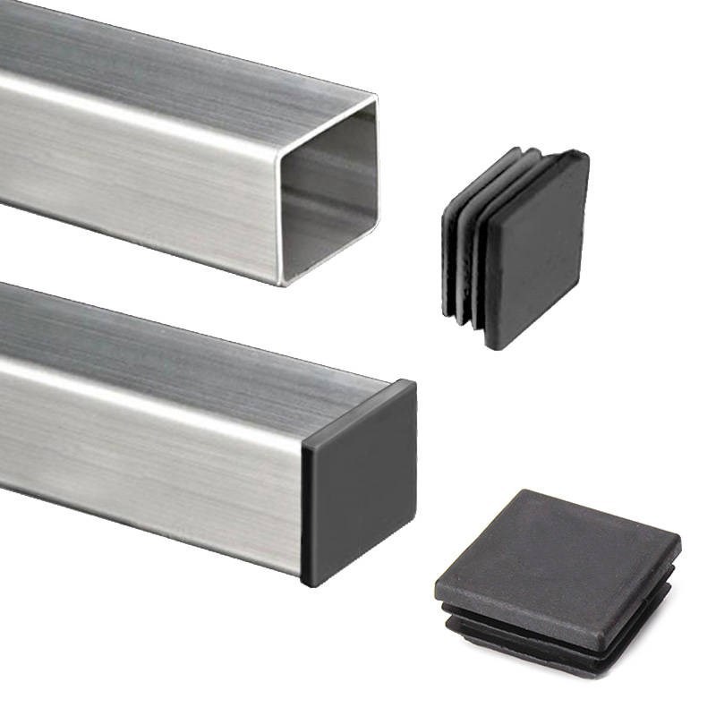 Er Li Thickened Square Tube Plug Plastic Inner Plug Chair Foot Cover Table and Chair Foot Pad Chair Foot Pad Leg Pad Stool Foot Pad Seal