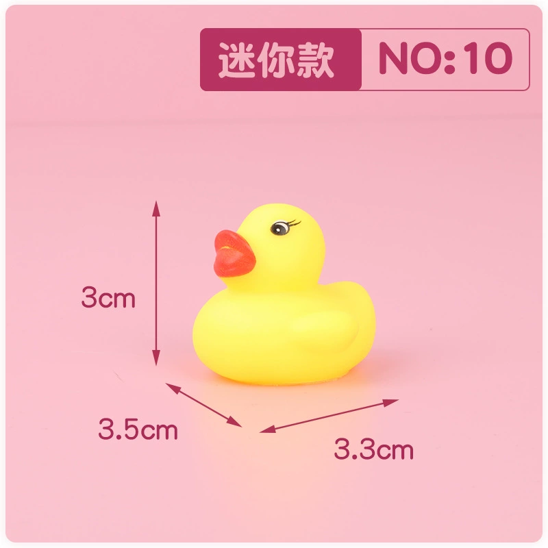 Bath Toy B.Duck — Children's Rubber Duck for Water Play & Bathing, Anti-Stress, Mini to Classic Sizes