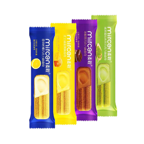 Bulk Filled Cookies 38 Pieces/500g Chocolate/Matcha/Cheese Salted Egg Snacks - Dropshipping