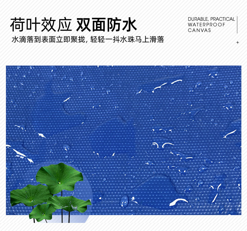 0.35mm蓝色加筋刀刮布详情