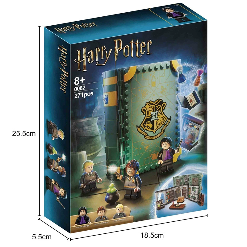 Набор строительных блоков (совместим с LEGO Harry Potter) — замок в стиле Хогвартса и фигурки, варианты с несколькими деталями