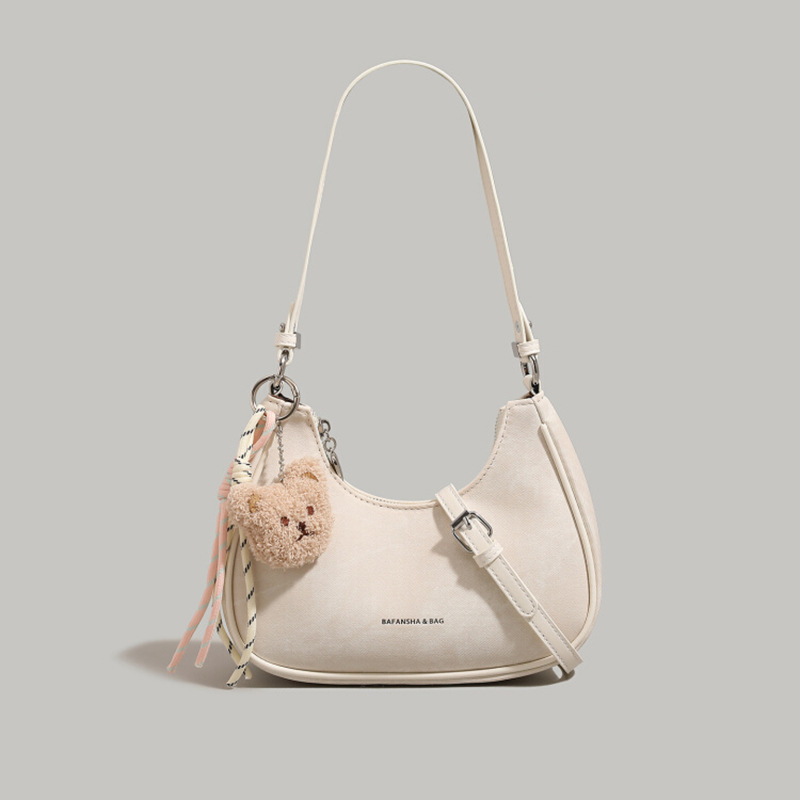 Cross-Border Simple Armpit Bag 2025 New Summer Fashion Versatile Dumpling Bag Casual Handbag Women's Crossbody Bag