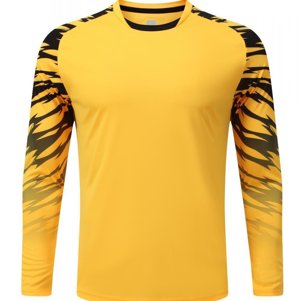 2025 nuevo traje de portero de fútbol traje de portero adulto masculino ropa de pórtico de manga larga para niños impresión de impresión