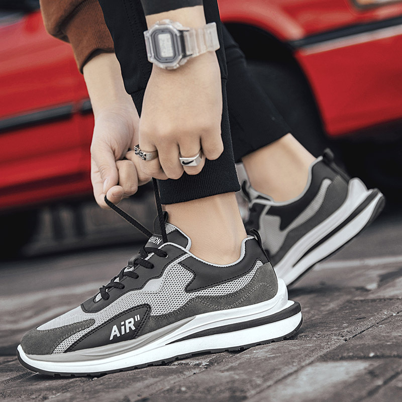 2022 Spring New Men's Casual Sneakers Trendy Korean Style Torre Shoes Low Breathable Running Shoes for College Students