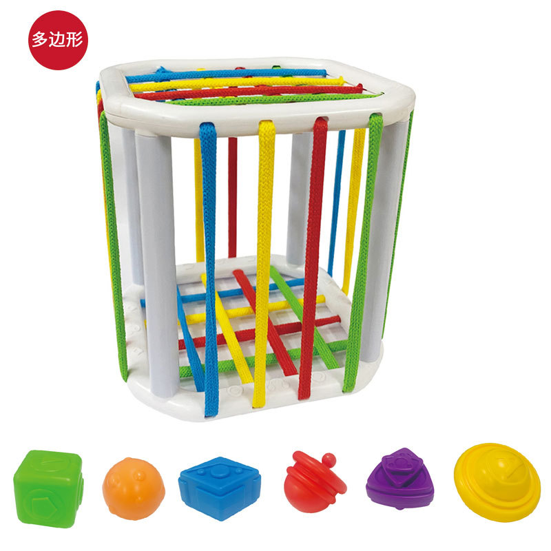 Infantil educación temprana Arco Iris selle mano sensorial entrenamiento fino bloques de construcción color iluminación cognitiva Juguetes