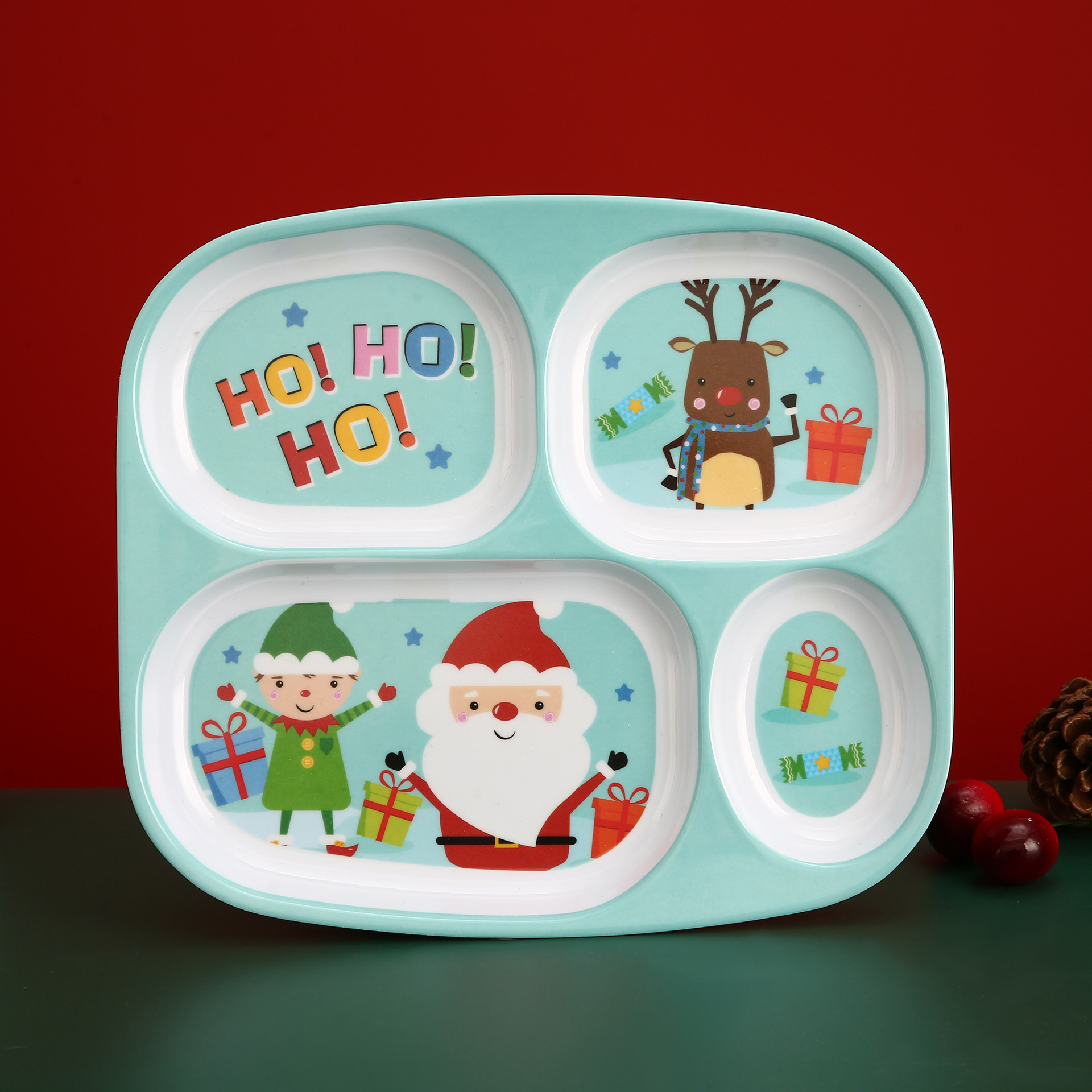 Juego de Vajilla Infantil de Melamina Apto para Microondas para Hogar image 19