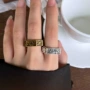 重工开口个性朋克指环