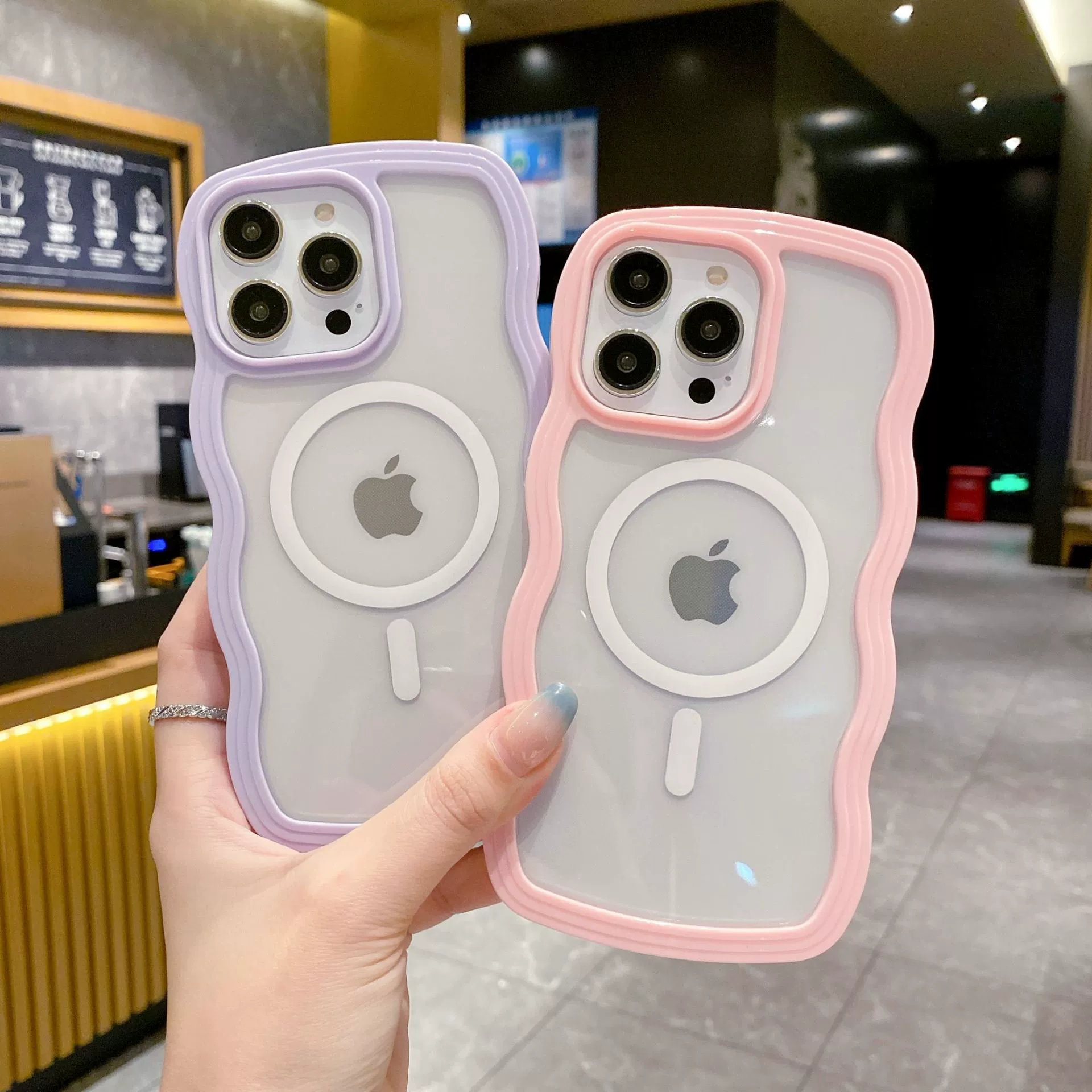 Apple, волнистый совместимый iPhone 13, чехол для телефона, защитный кейс, 2 в 1, iPhone, 15Promax, оптовый