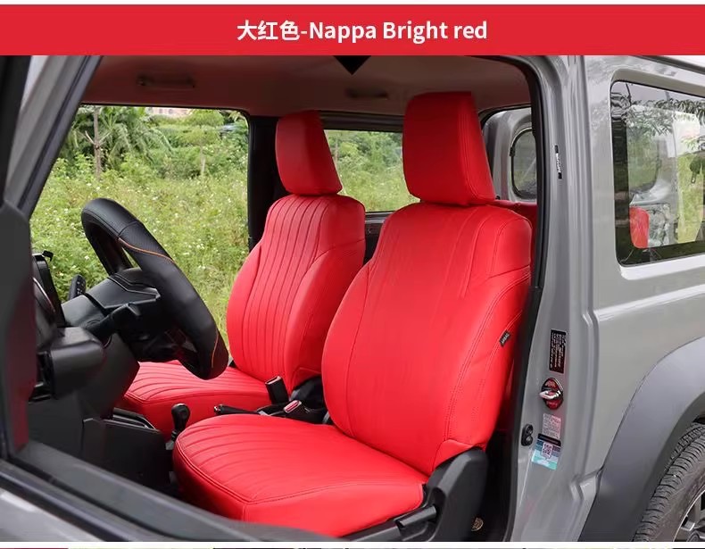 2019-25 New Jimny Jb74 Seat Cushion Jimny Interior Modification Accessories Special Full-Cover Leather Seat Cover