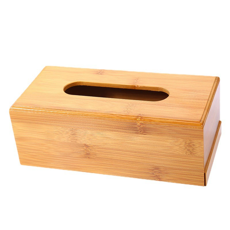 Пищевая коробка для полотенец Bamboo Towel Box Hotpot ресторан настольная коробка хранения декоративная древесина бумажное полотенце бокс, кейтеринг картон