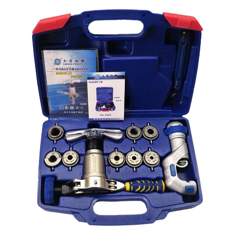 Эксцентриковая развертка Dasheng WK-519FT-L Инструмент для обслуживания холодильного оборудования для кондиционирования воздуха Ручная развертка с метрическими дюймами в наличии