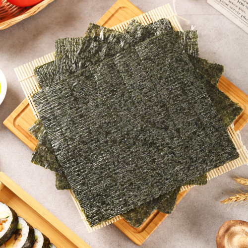 Sushi Nori 10 pieces 50 pieces Seaweed Rice Bowl Ready-to-eat Dried Nori Hand Rolls Nori Manufacturer Wholesale