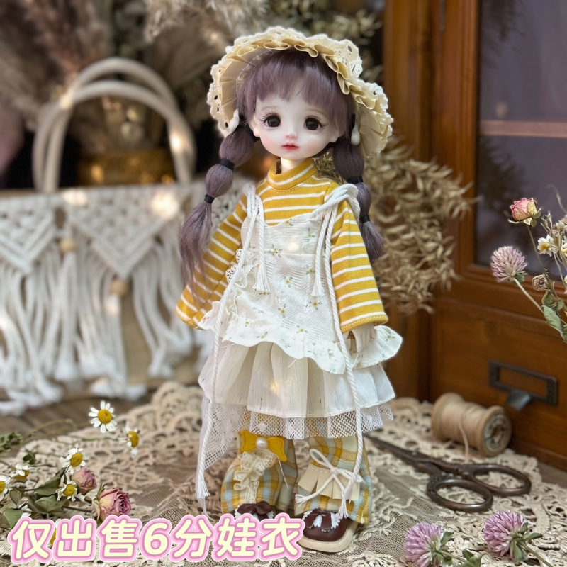Wholesale New Style 1/6 Scale Doll Clothes Set, Cute Lolita Style 30cm Doll Clothes Bjd Dress-Up Outfits Toys