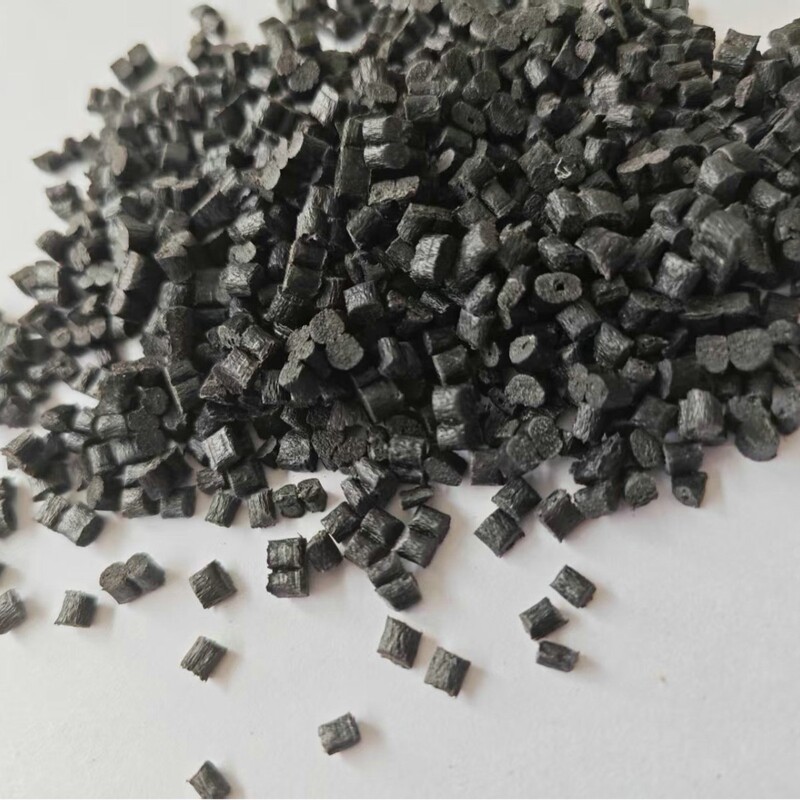 黒色繊維強化PPプラスチック変性粒子射出成形グレードの難燃性および耐熱性原料延伸強化ポリプロピレン在庫あり|undefined