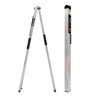 J8M Engineering Inspection Ruler Meter Vertical 2 Digital Display Ruler Horizontal Ruler High-Precision Inspection Aluminum Alloy House Inspection Tool G3