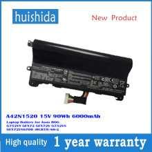 适用于华硕ROG G752VY GFX72 GFX72V G752VS GFX72V 电池A42N1520