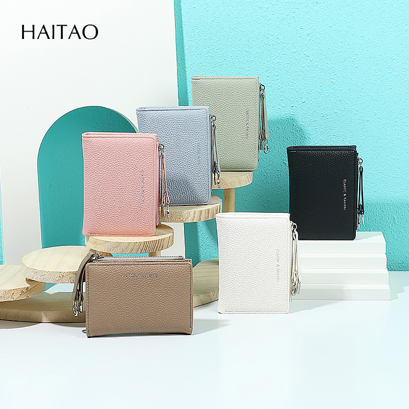 2025 nueva billetera para mujer billetera corta de alta gama para mujer