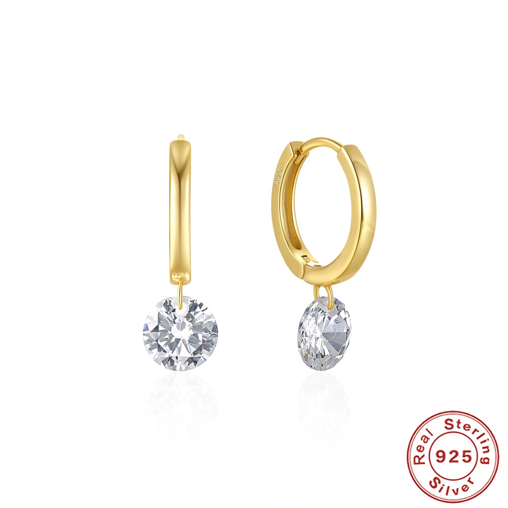 Серьги, серебро 925 пробы, корейский стиль, легкий роскошный стиль, высококачественный стиль